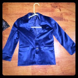 Velvet blazer for toddlers
